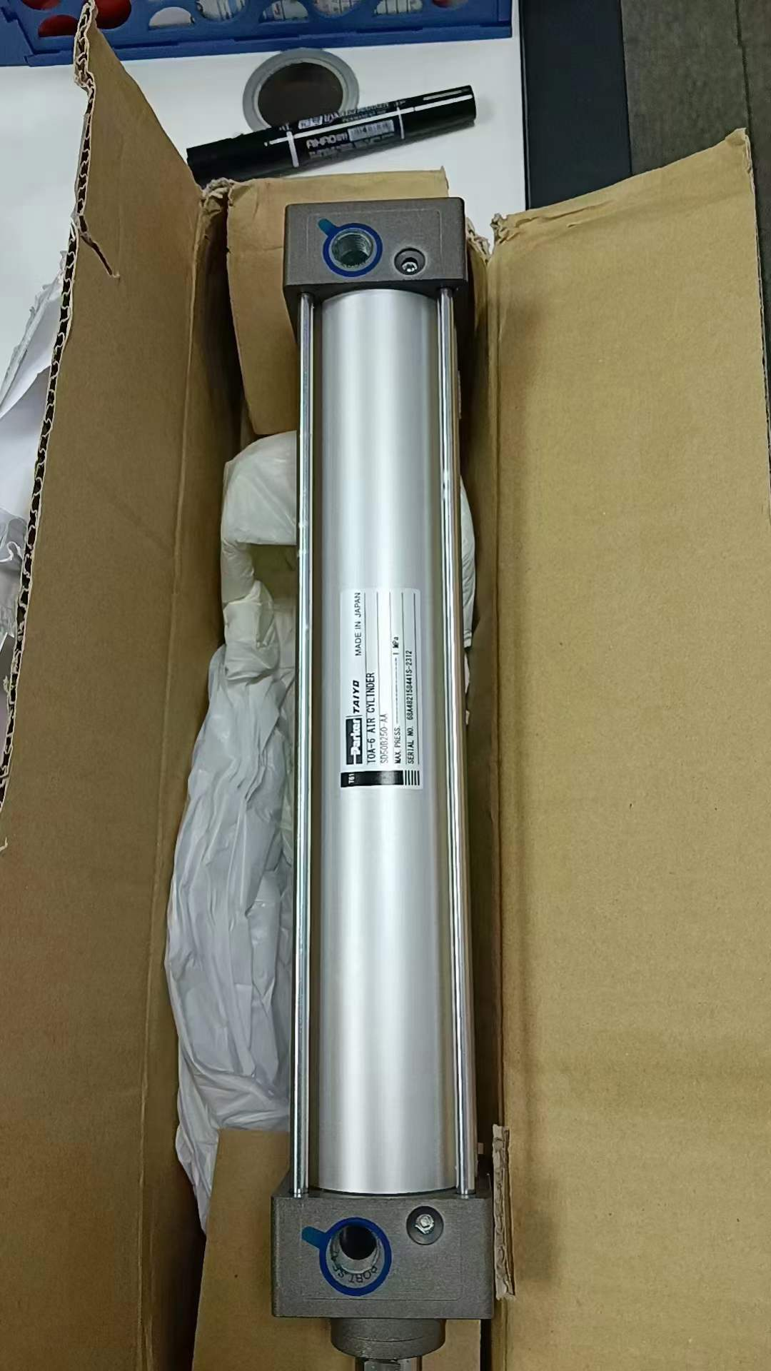 电商MRO供应链讲解日本TAIYOPARKER太阳铁工10A-6 AIR CYLINDER气缸