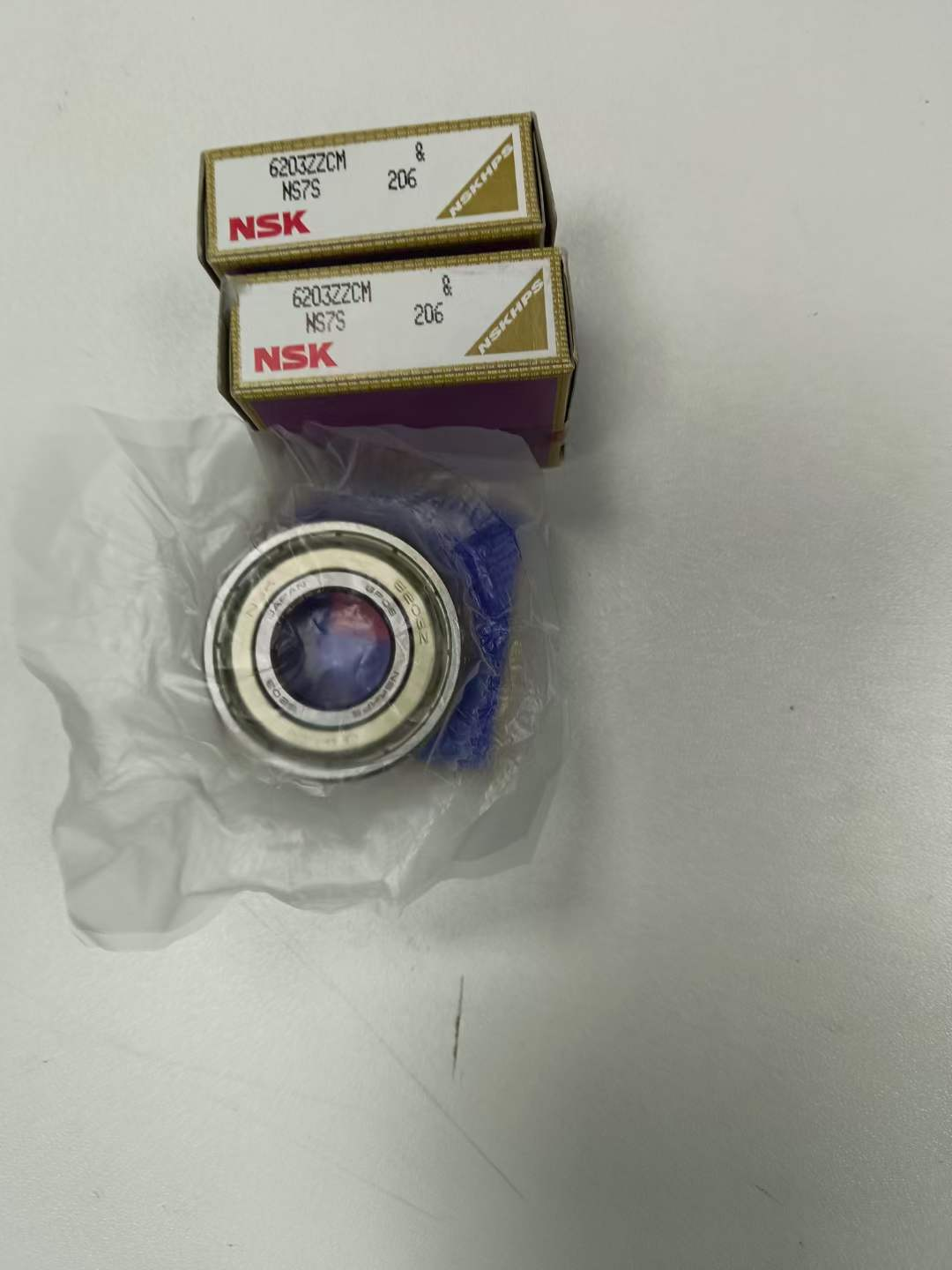 电商MRO供应链今日到货推荐日本NSK深沟球轴承6203ZZCM圆弧状深沟