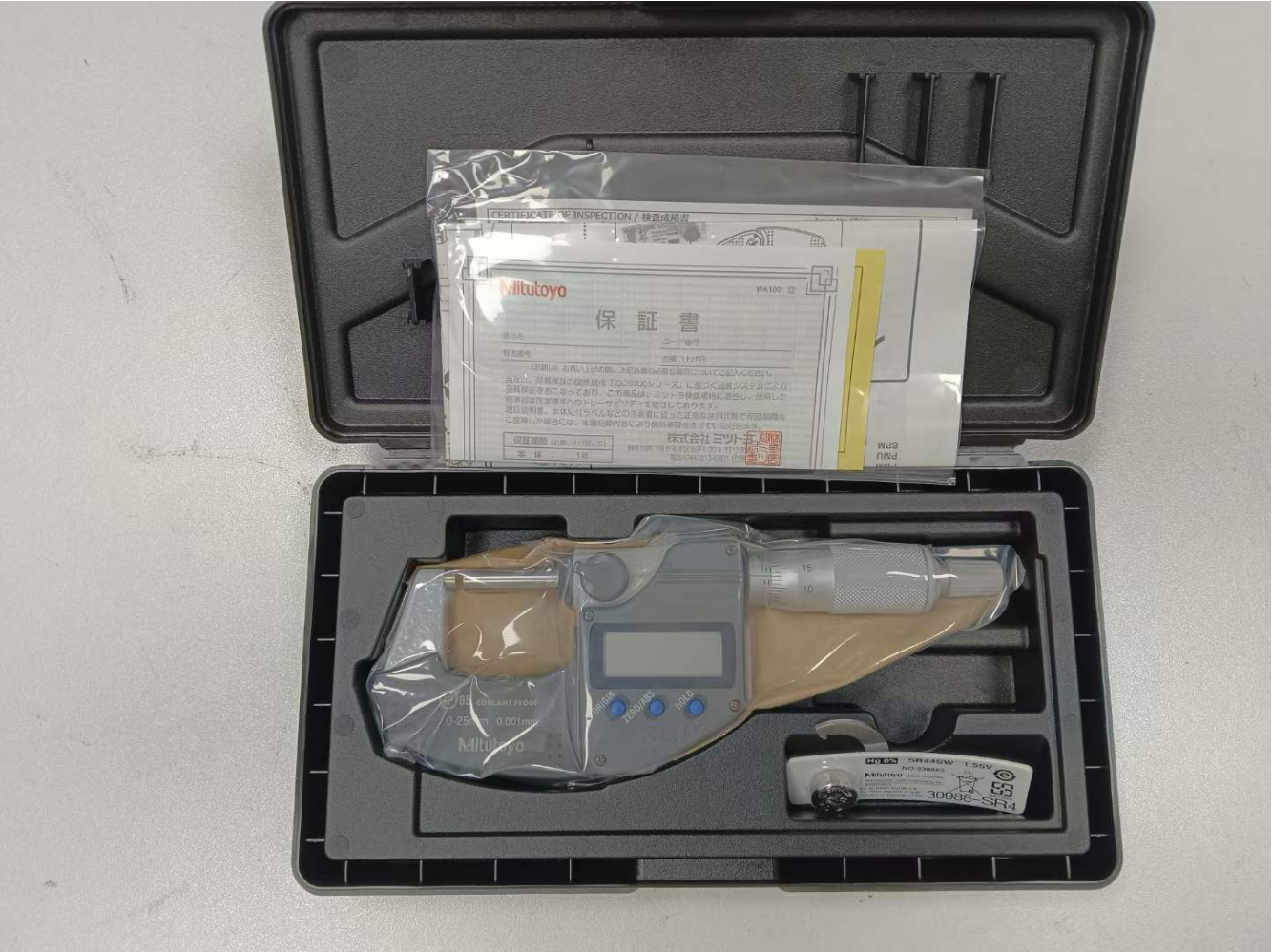 电商MRO供应链近日到货推荐日本mitutoyo三丰千分尺293-230-30防冷却液，超高性能