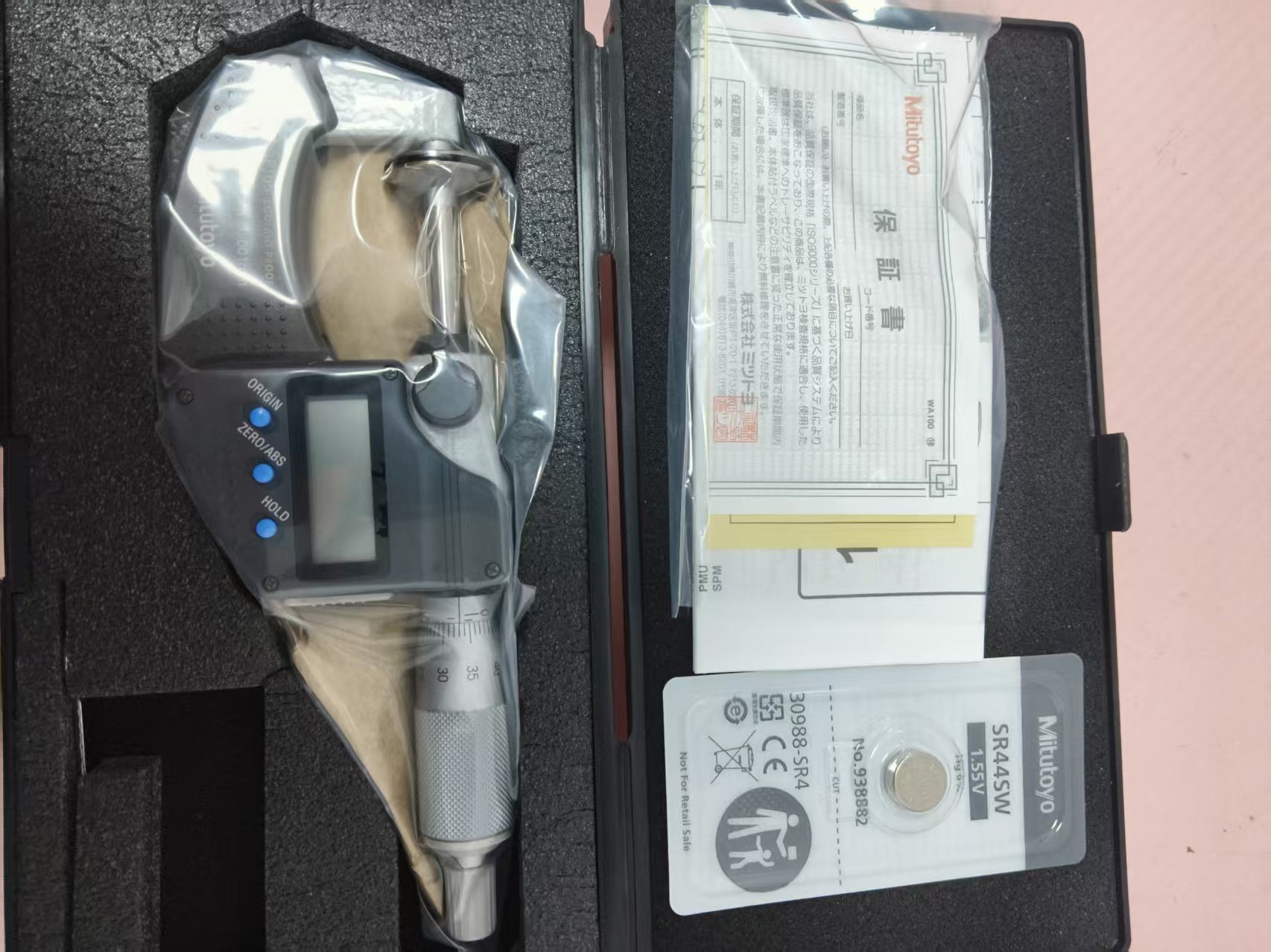 电商MRO供应链日本三丰 数显公法线千分尺  323-250-30