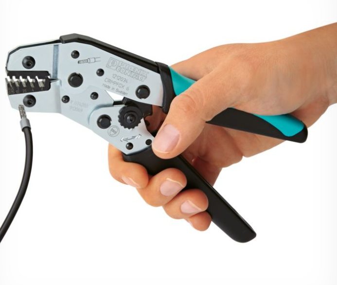 电商MRO供应链德国KLAUKE柯劳克 压线钳ES20CFM 操作方式