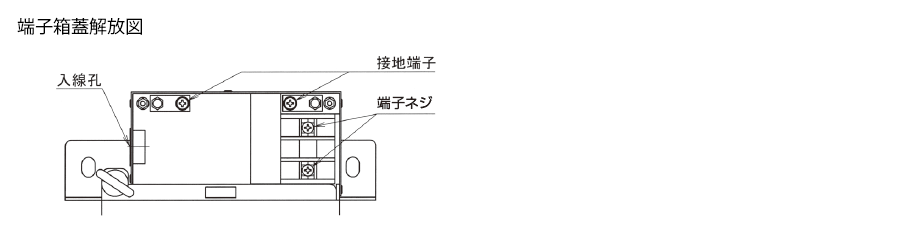 防噪变压器NT接线盒盖释放图