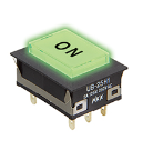 日本NKK发光按钮开关UB-15H2SKP4RM