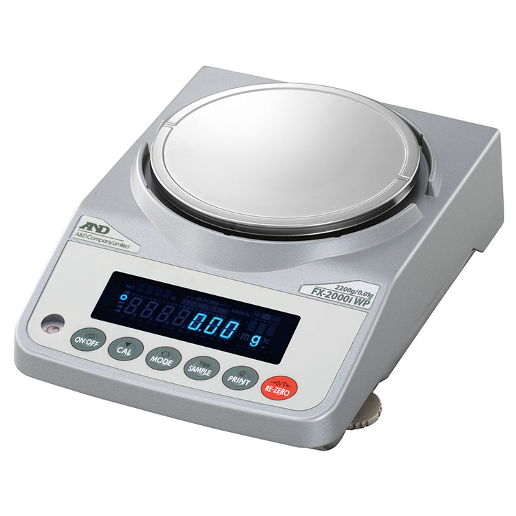 日本AND爱安德防尘防水电子天平FX-120iWP