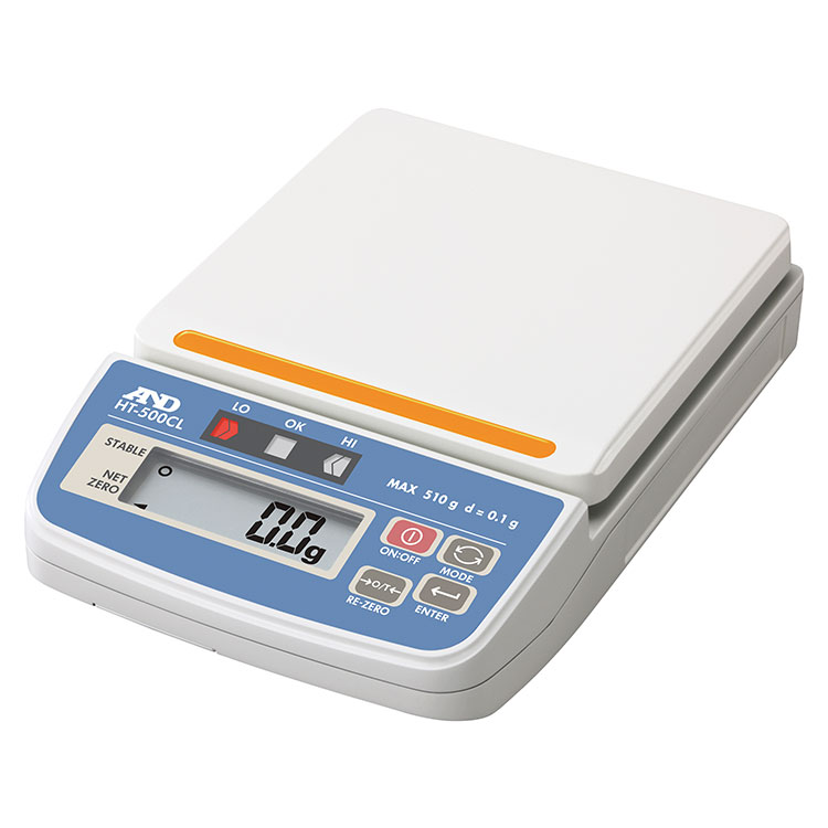 日本AND爱安德带比较灯的数字秤HT-3000CL