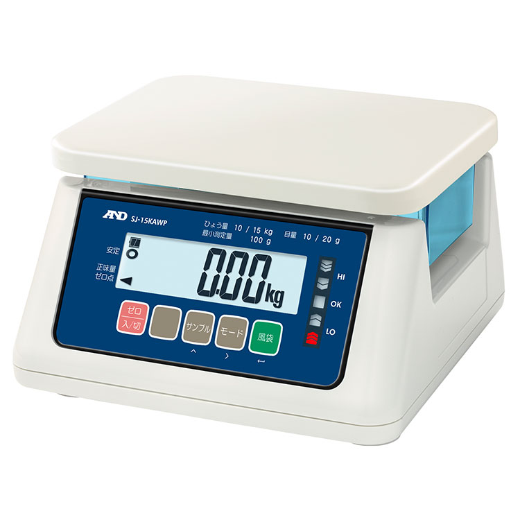 日本AND爱安德带测试防尘防水秤的秤SJ-30KAWP-BT