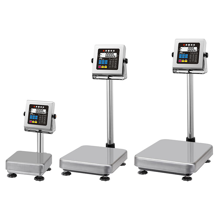 日本AND爱安德防尘防水数字立式秤HV-15KCWP