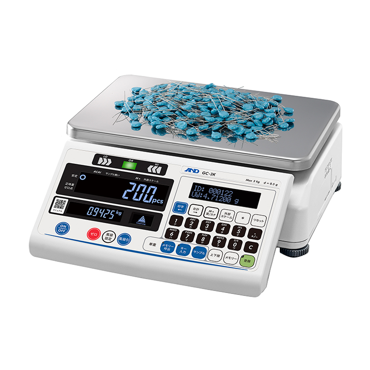 日本AND爱安德精度提升与扩展功能的新提案 计数仪GC-15K