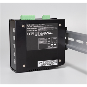 日本AND爱安德DIN导轨安装型号 工业以太网型号 称重指示器AD-4411-ECT-DIN
