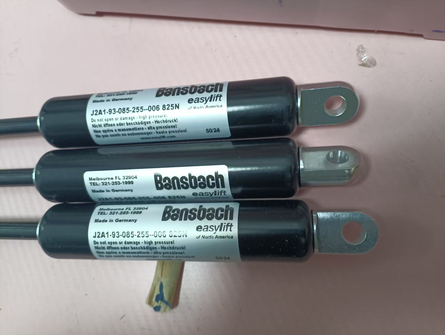 电商MRO供应链德国Bansbach  氮气弹簧  J2A1-93-085-255-006 825N技术解析