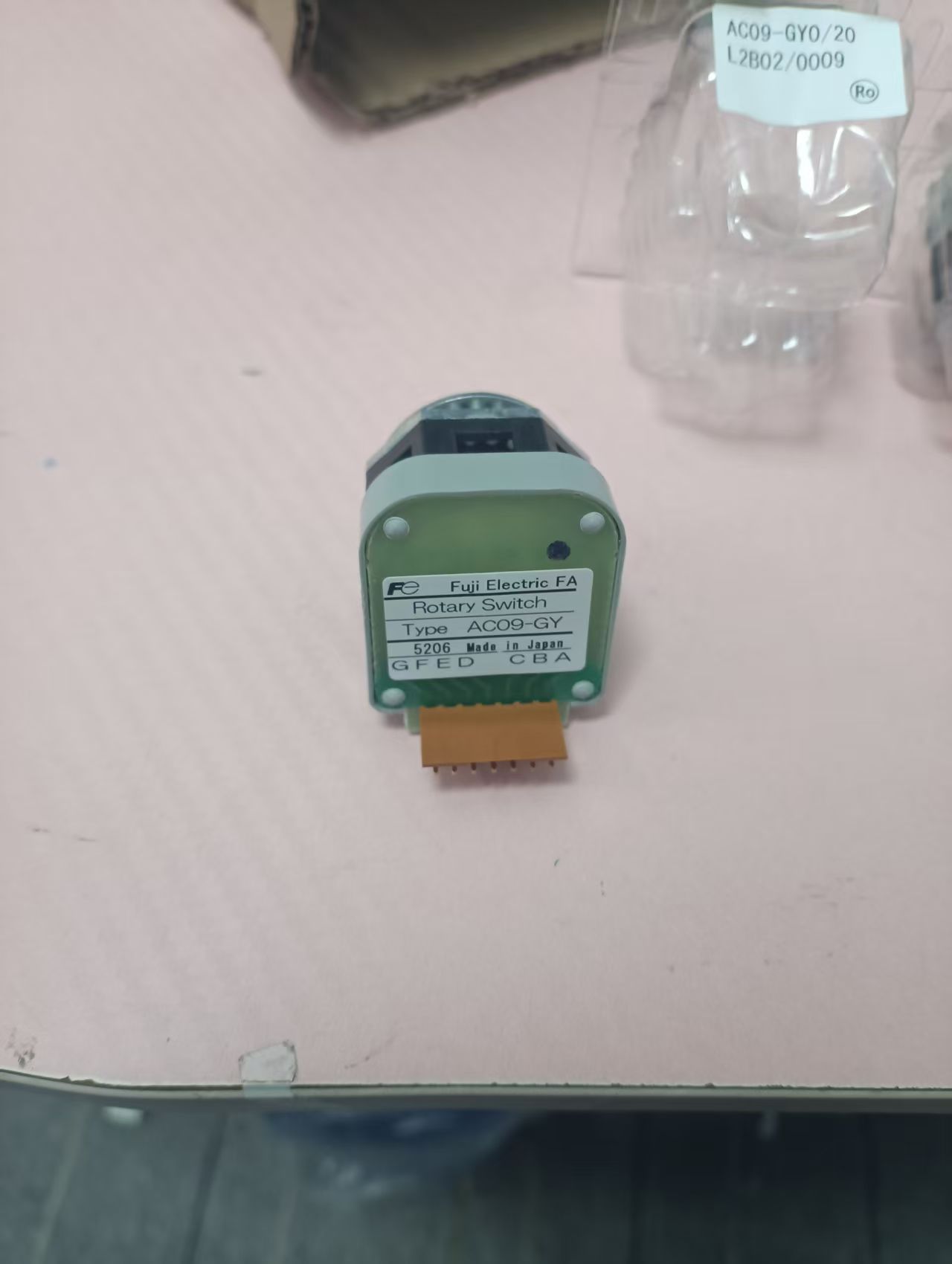 电商MRO供应链推荐日本FUJI富士 电机  控制旋转开关 AC09-GY