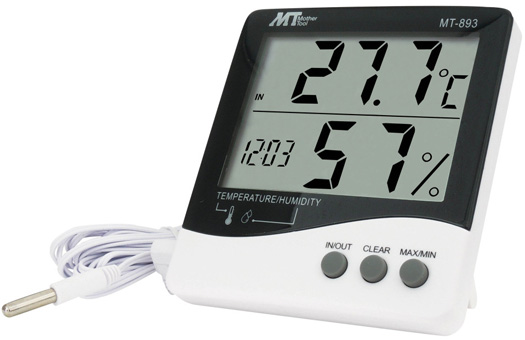 日本sakaguchi坂口电热数字十字符温湿度计MT-893