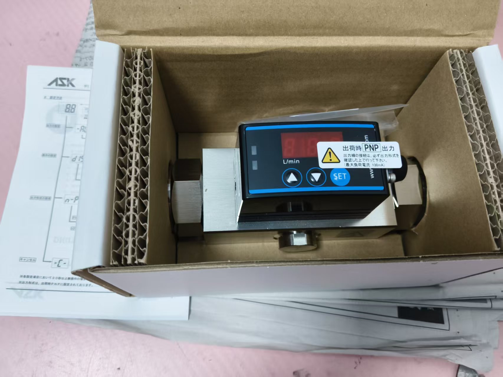 电商MRO供应链日本ASK  液体流量传感器DFS-6-W