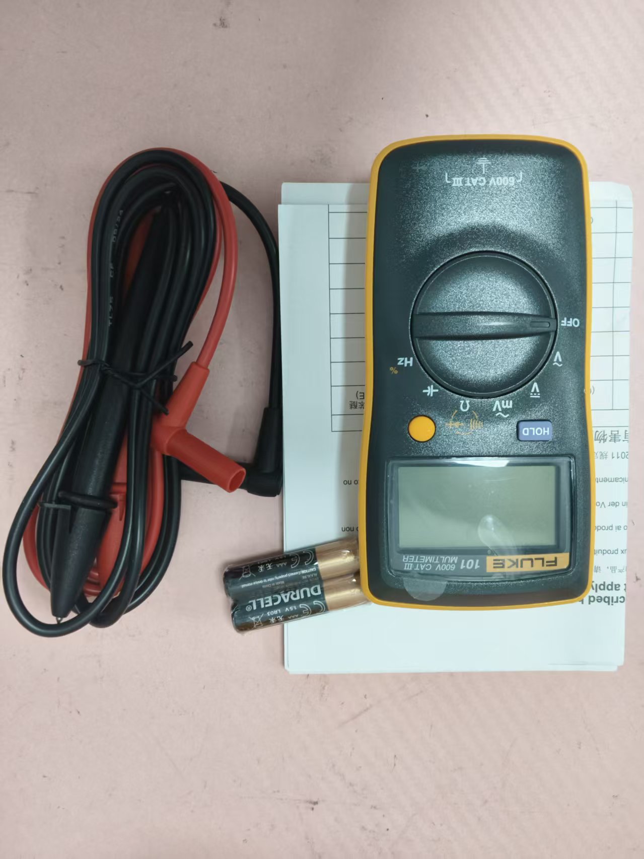 电商MRO供应美国FLUKE福禄克 数字万用表  Fluke 101
