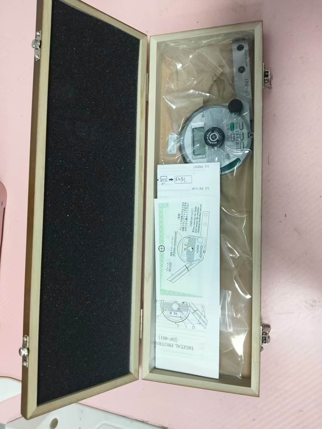 电商MRO供应链日本MARUI-KEIKI数显示角度规  DP-601