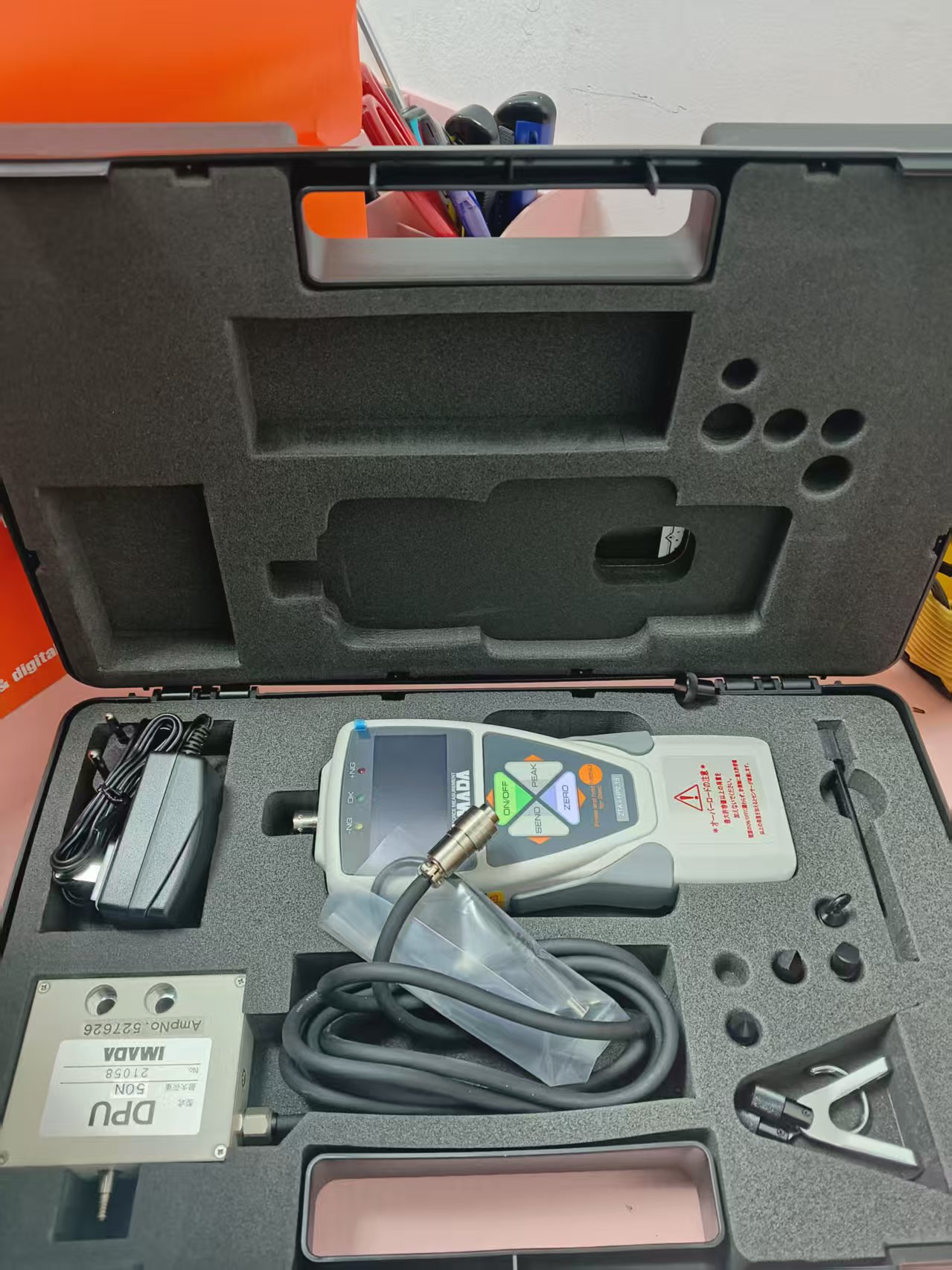 电商MRO供应链推荐日本IMADA 依梦达   测力计  ZTA-DPU-50N-HP0.15