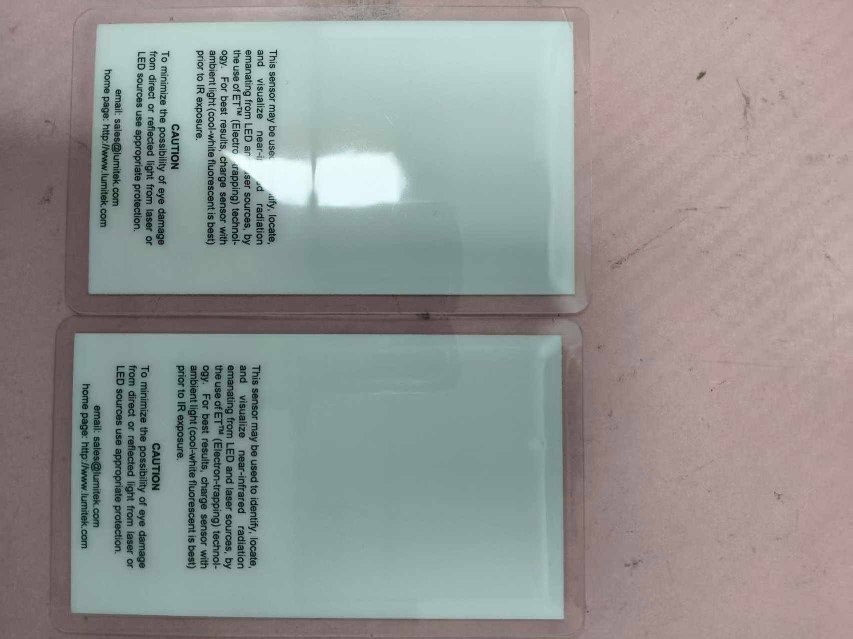 电商MRO供应链美国LUMITEK 感光卡Q-32-RW