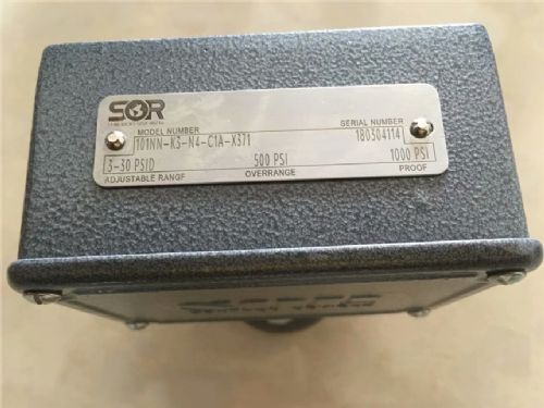 电商MRO供应链美国SOR 压力开关101NN-K3-N4-C1A
