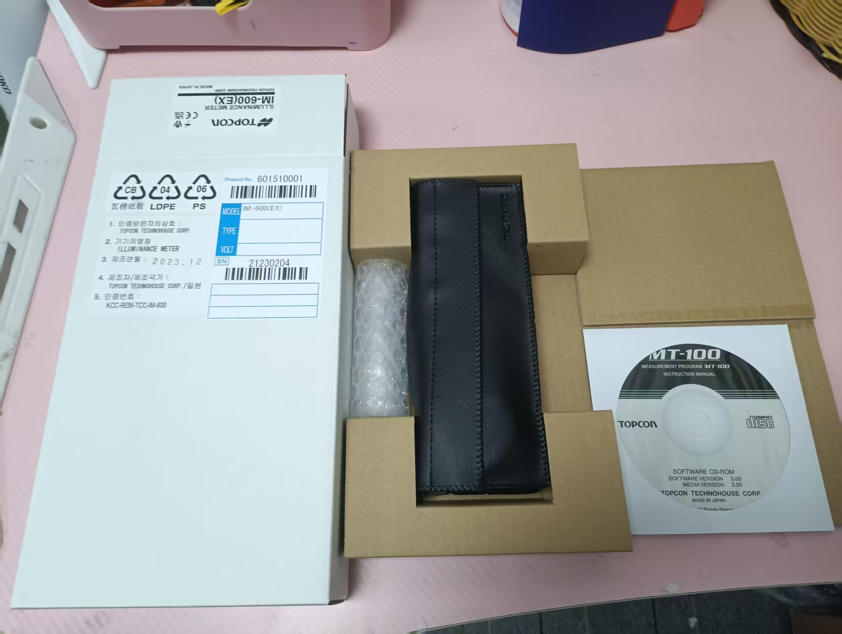 电商MRO供应链日本TOPCON拓普康照度计IM-600