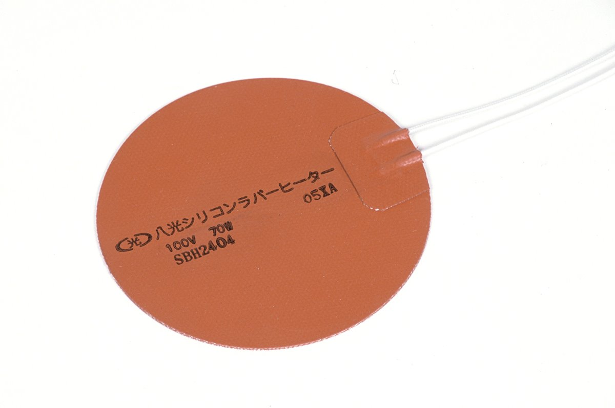 日本八光HAKKO硅橡胶加热器 圆形型SBH2442