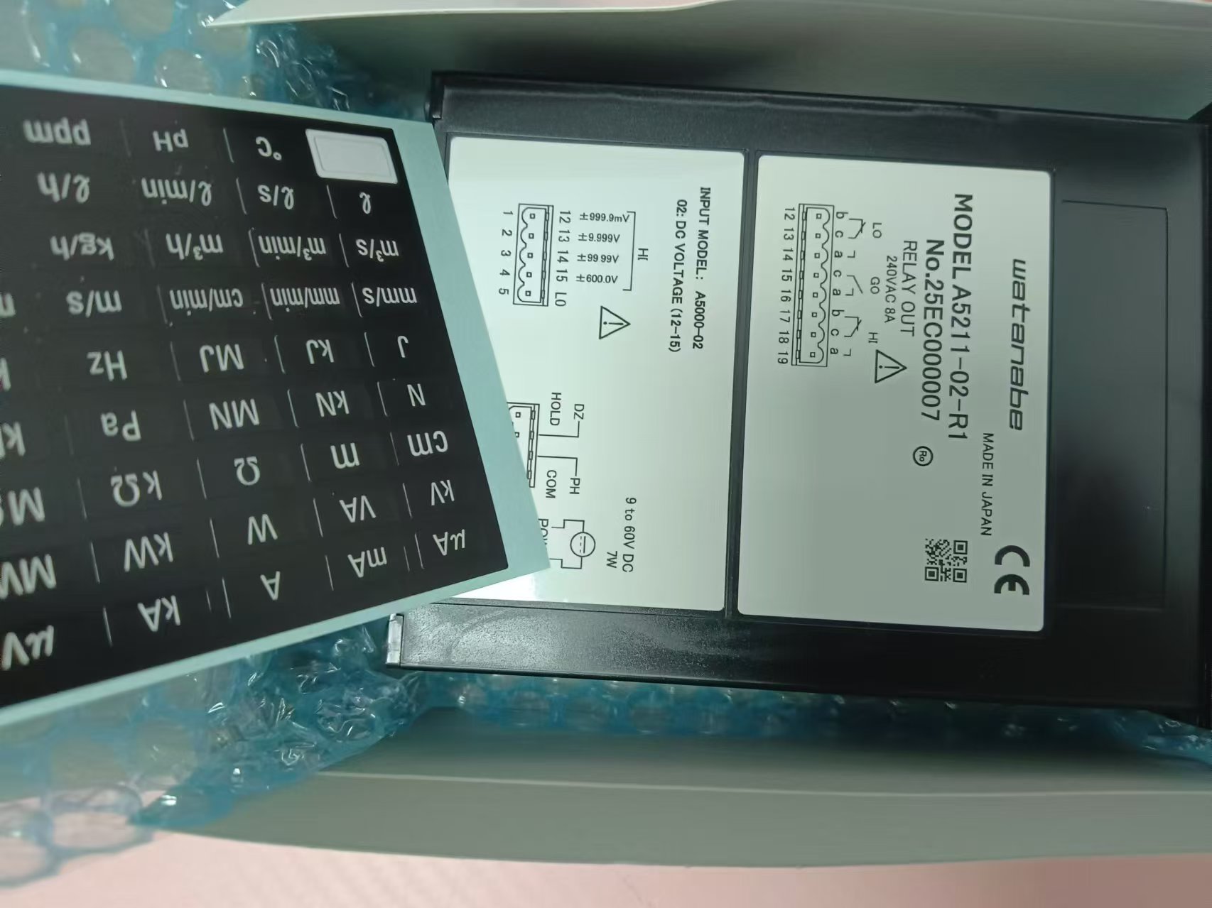 电商MRO供应链日本WATANABE 渡边电压表A5211-02-R1