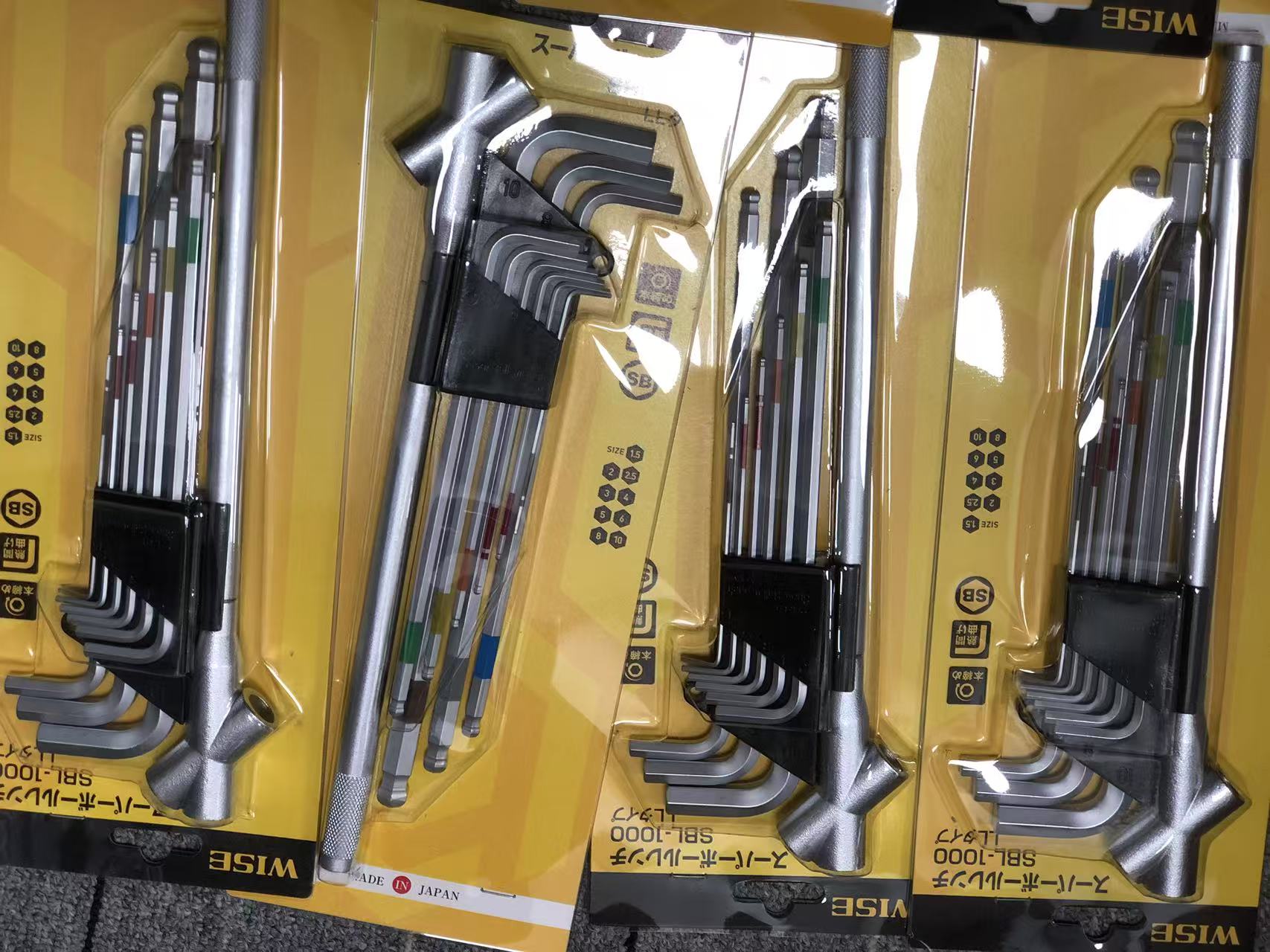 电商MRO供应链日本WISE若穂內六角附加力扳手SBL-1000