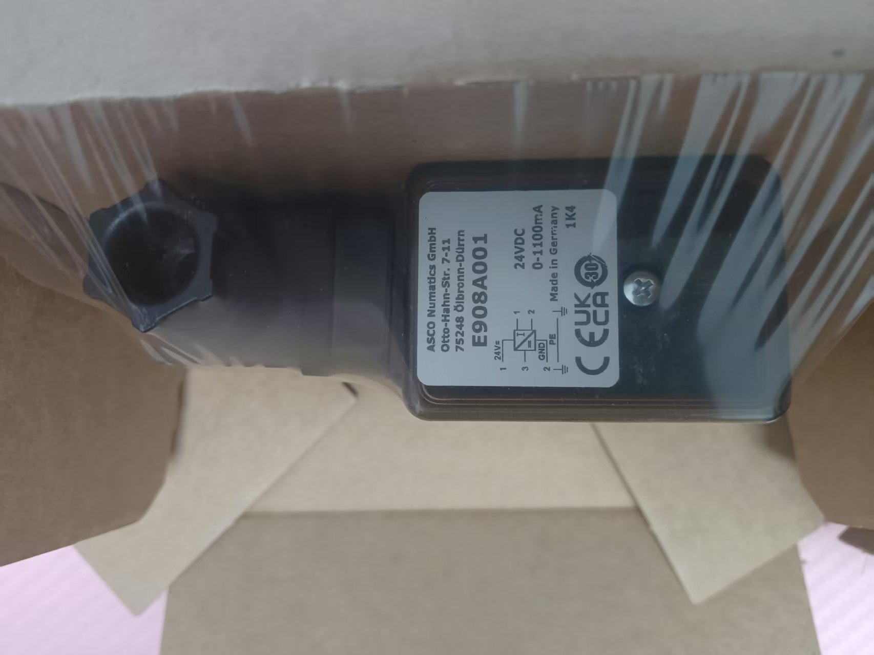 电商MRO供应链美国 ASCO-艾默生 电磁阀 E908A001