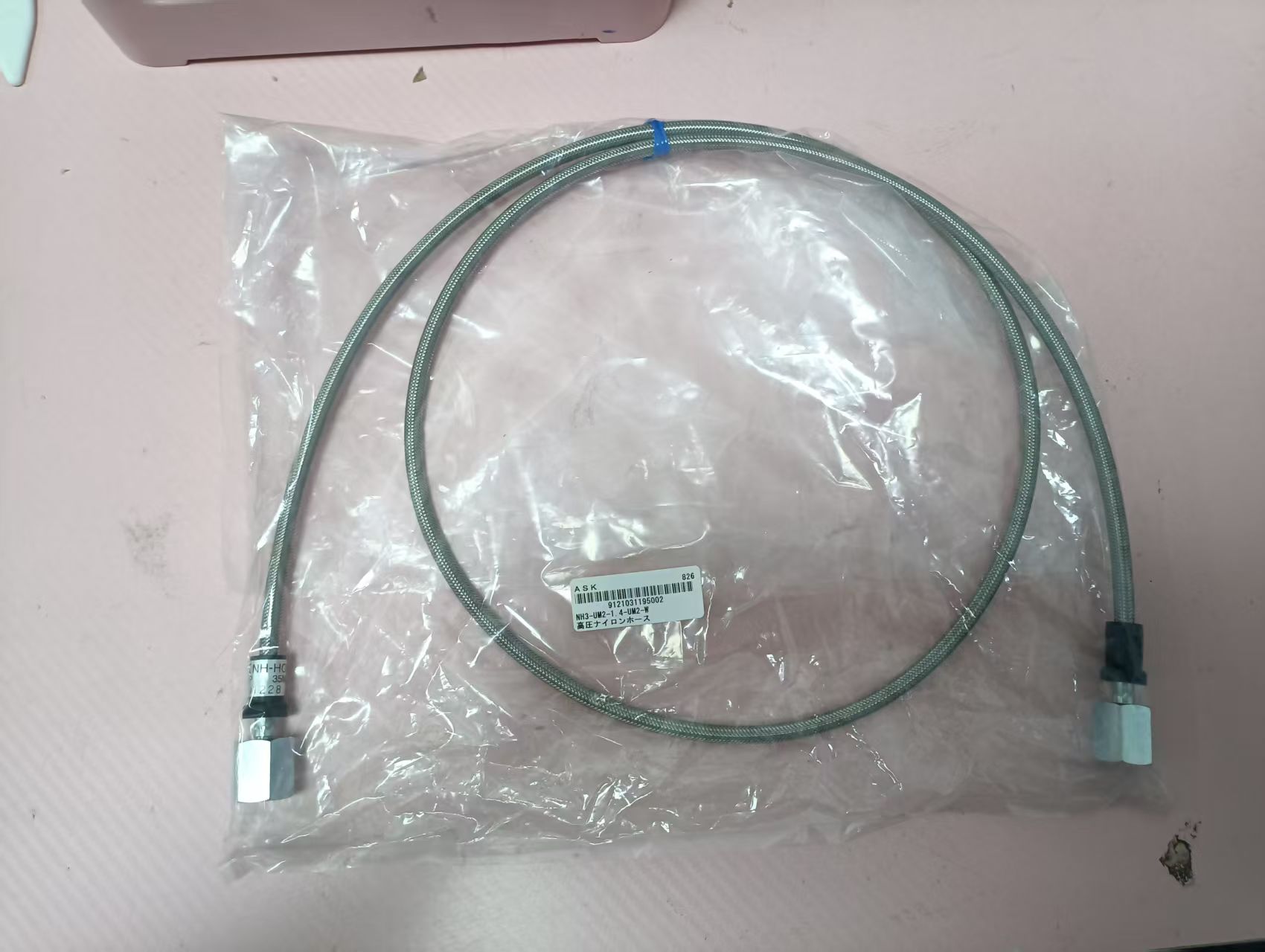 电商MRO供应链推荐日本ASK  高压尼龙软管 (外层钢丝保护层)   NH3-UM2-1.4-UM2-W