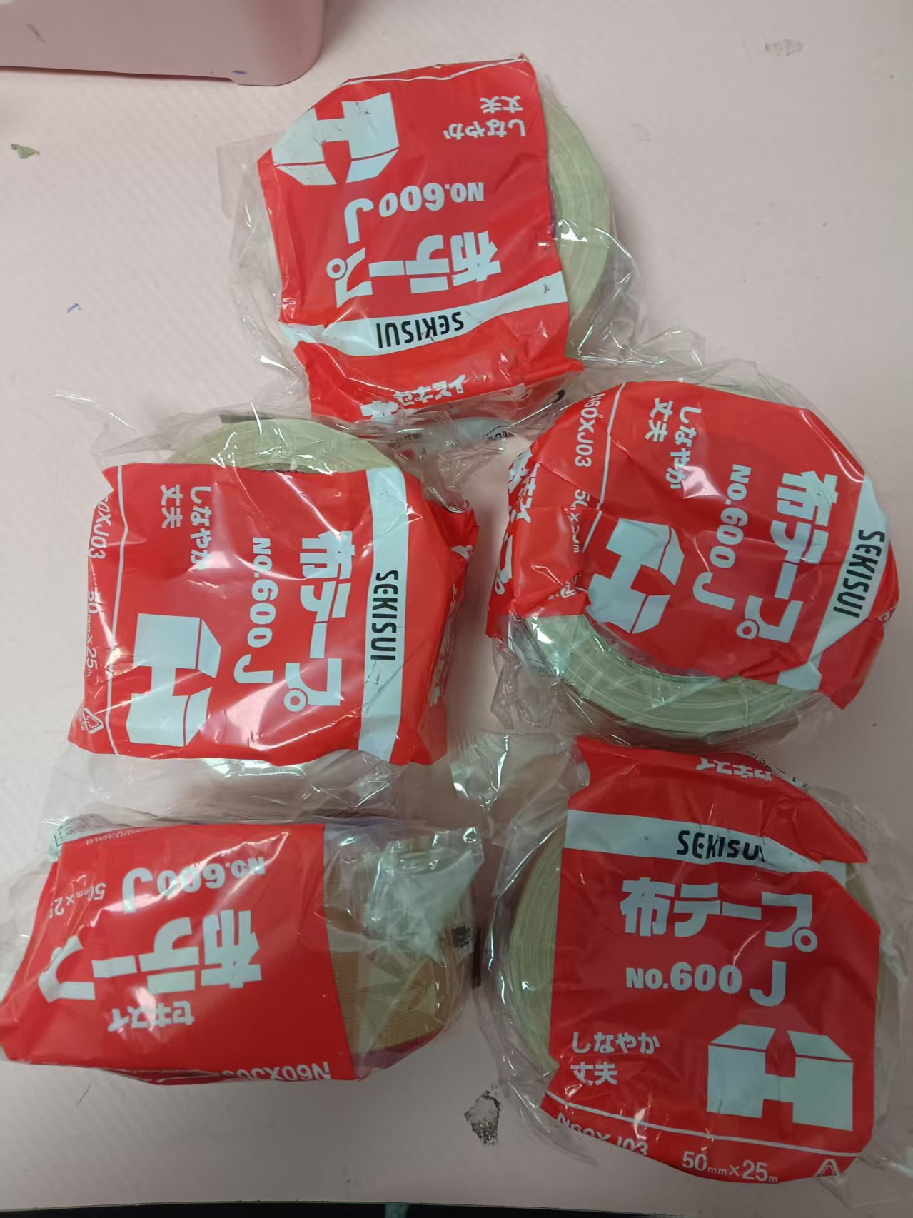 电商MRO供应链日本SEKISUI积水布基胶带   No.600J