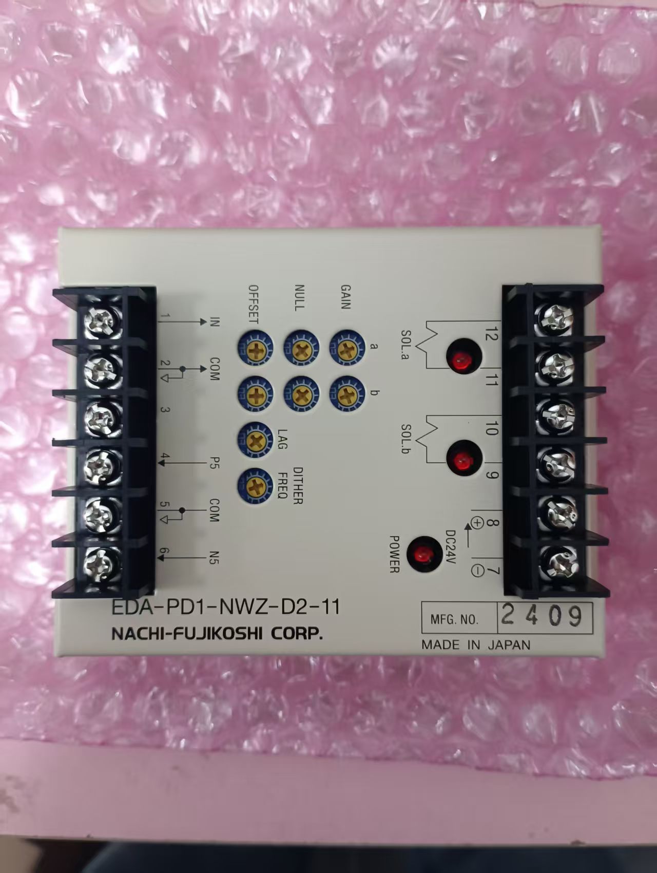 电商MRO供应链日本NACHI不二越功率放大器EDA-PD1-NWZ-D2-11