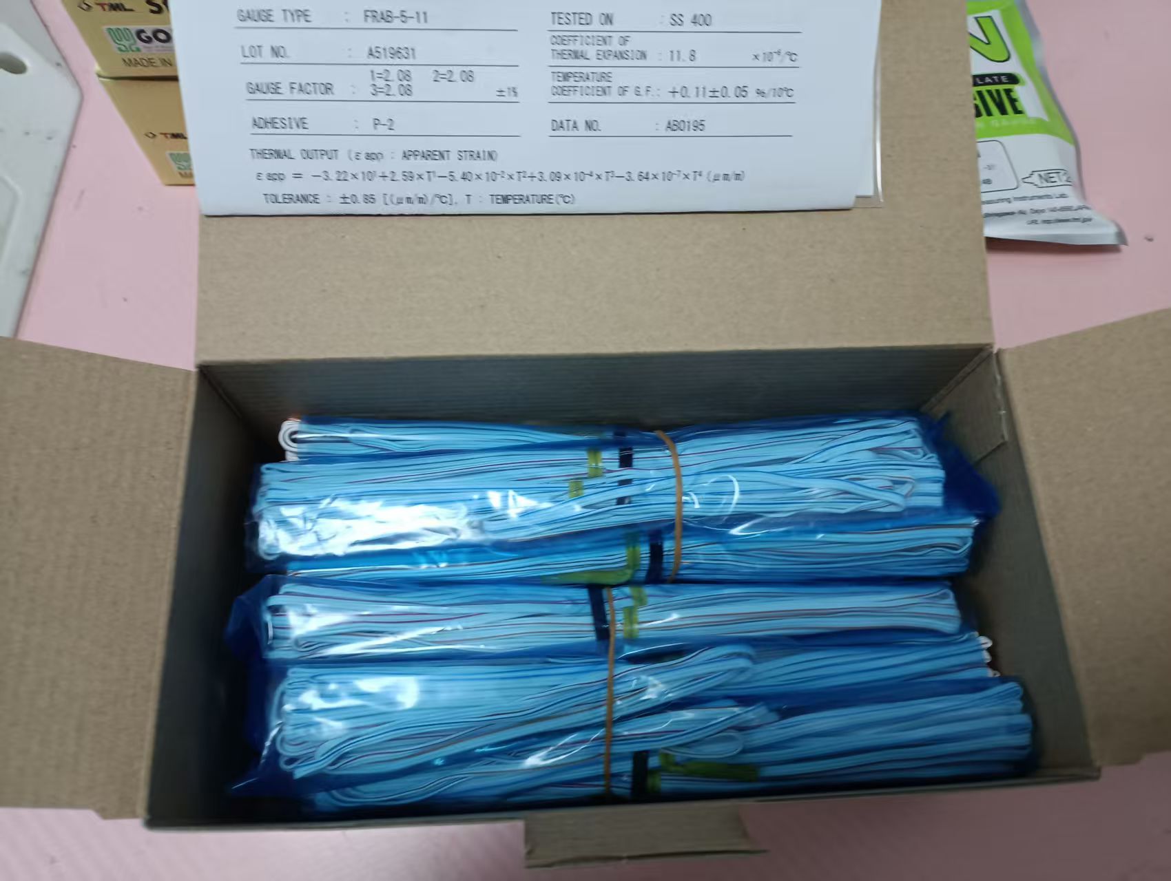 电商MRO供应链日本TML东京测器应变片FRAB-5-11-5LJBT-F