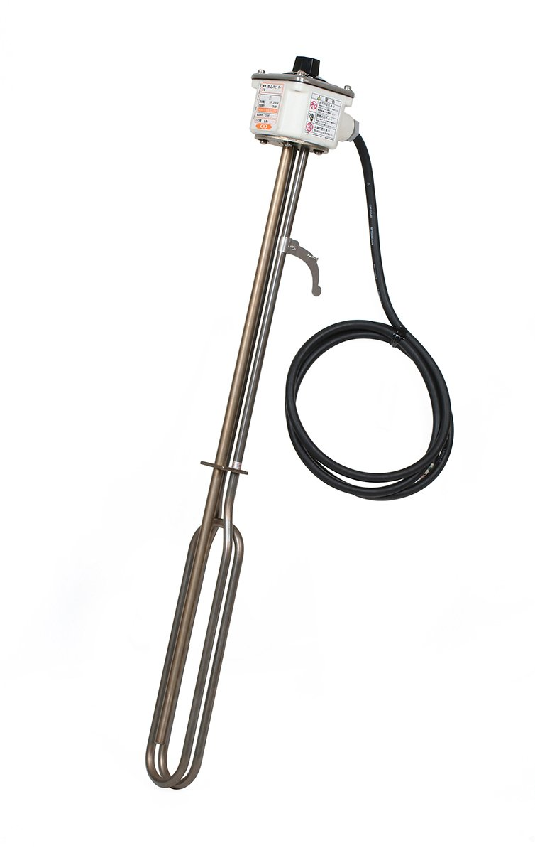 日本八光HAKKO海水专用带温控投入式加热器BTT4220