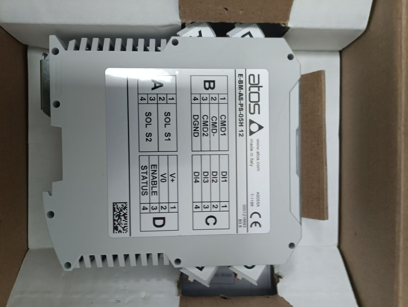 电商MRO供应链意大利Atos比例阀控制器 E-BM-AS-PS-05H 12