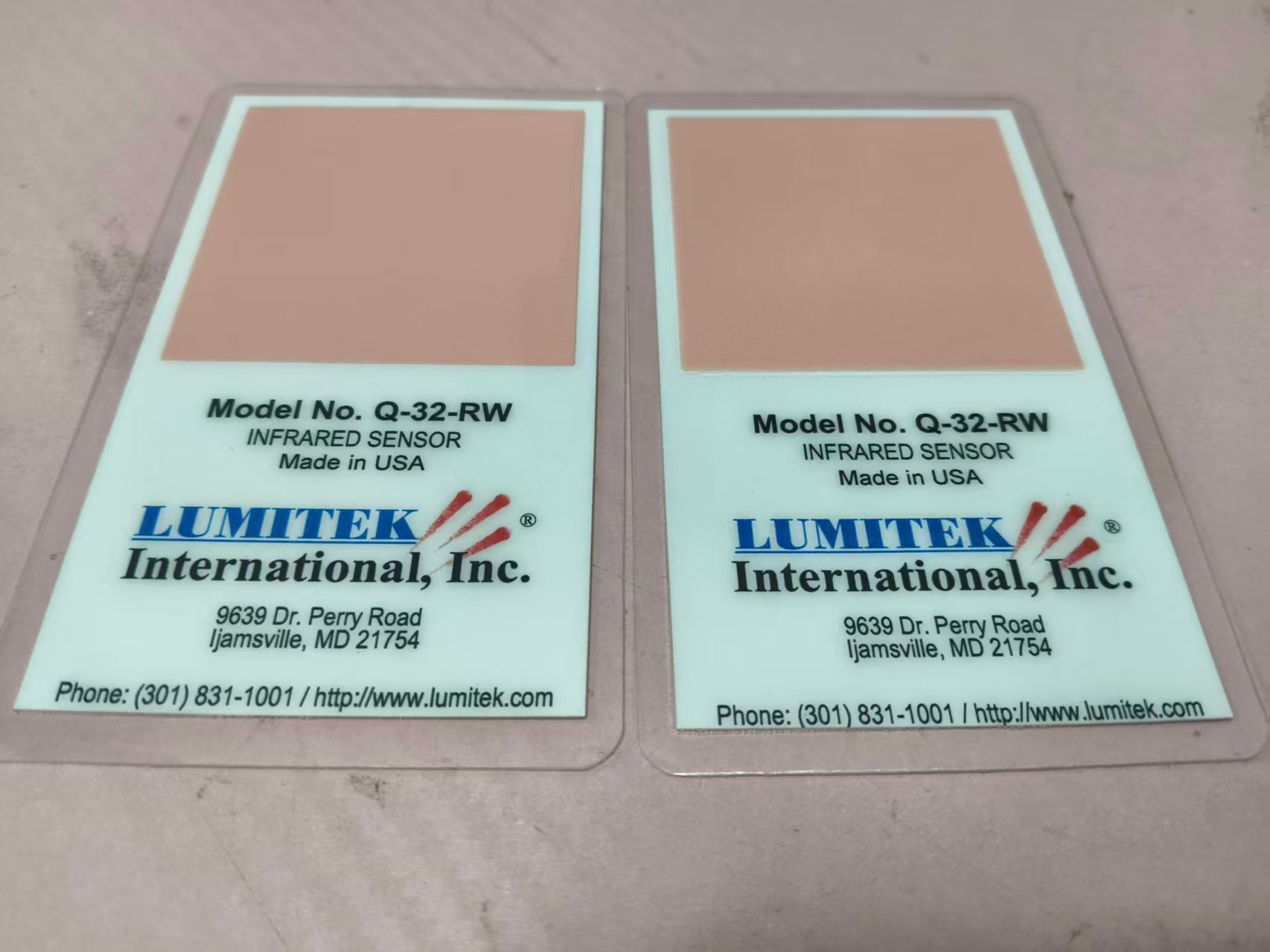 电商MRO供应链推荐美国LUMITEK   感光卡   Q-32-RW