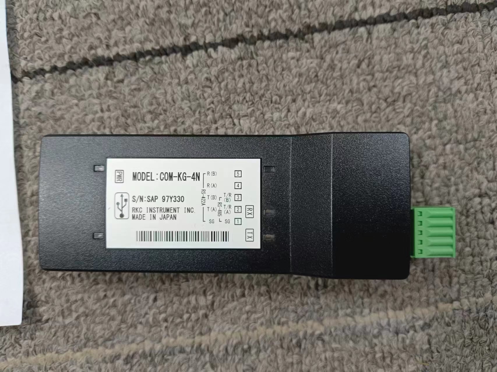 电商MRO供应链日本RKC理化通讯变换器  COM-KG-4N