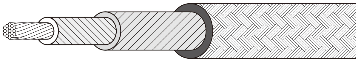日本八光HAKKO玻璃耐热电线8751GB00N