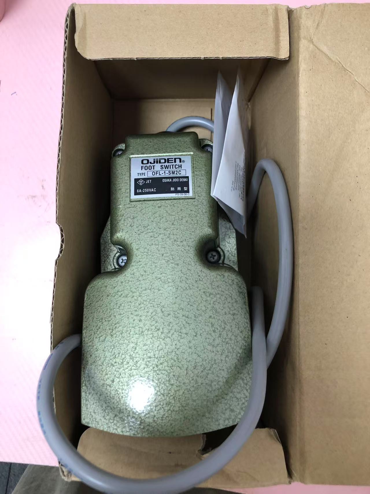 电商MRO供应链推荐日本OJIDEN 大阪   脚踏开关   OFL-1-SM2C