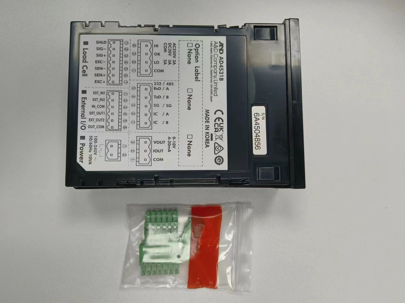 电商MRO供应链日本AND爱安德电子秤控制器AD-4531B