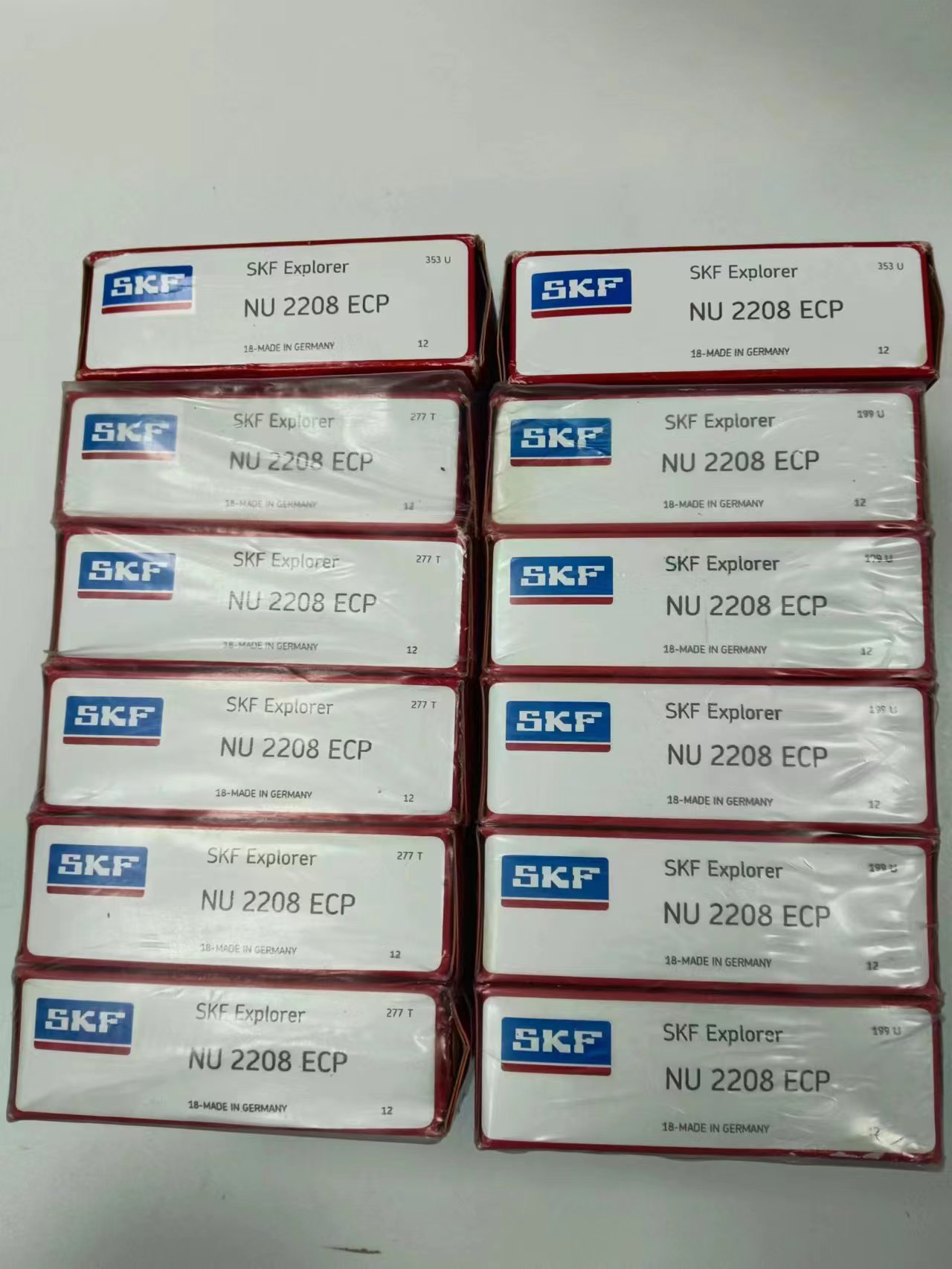 电商MRO供应链日本SKF斯凯孚单列圆柱滚子轴承 NU 2208 ECP