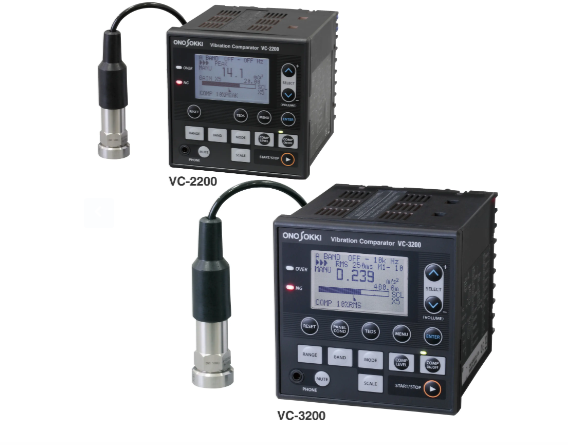 ONOSOKKI 小野测器VC2200 双频带判定，搞定异音与轴承异常