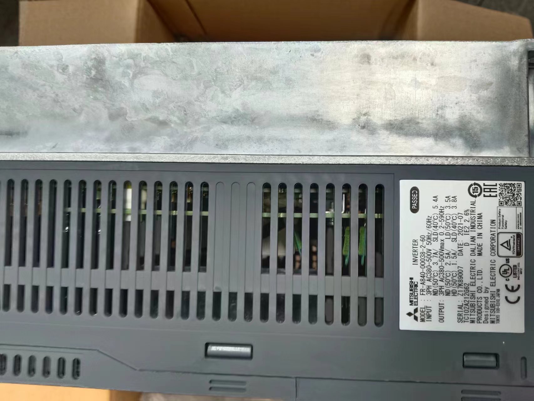 电商MRO供应链日本Mitsubishi三菱变频器FR-A840-00038-2-60