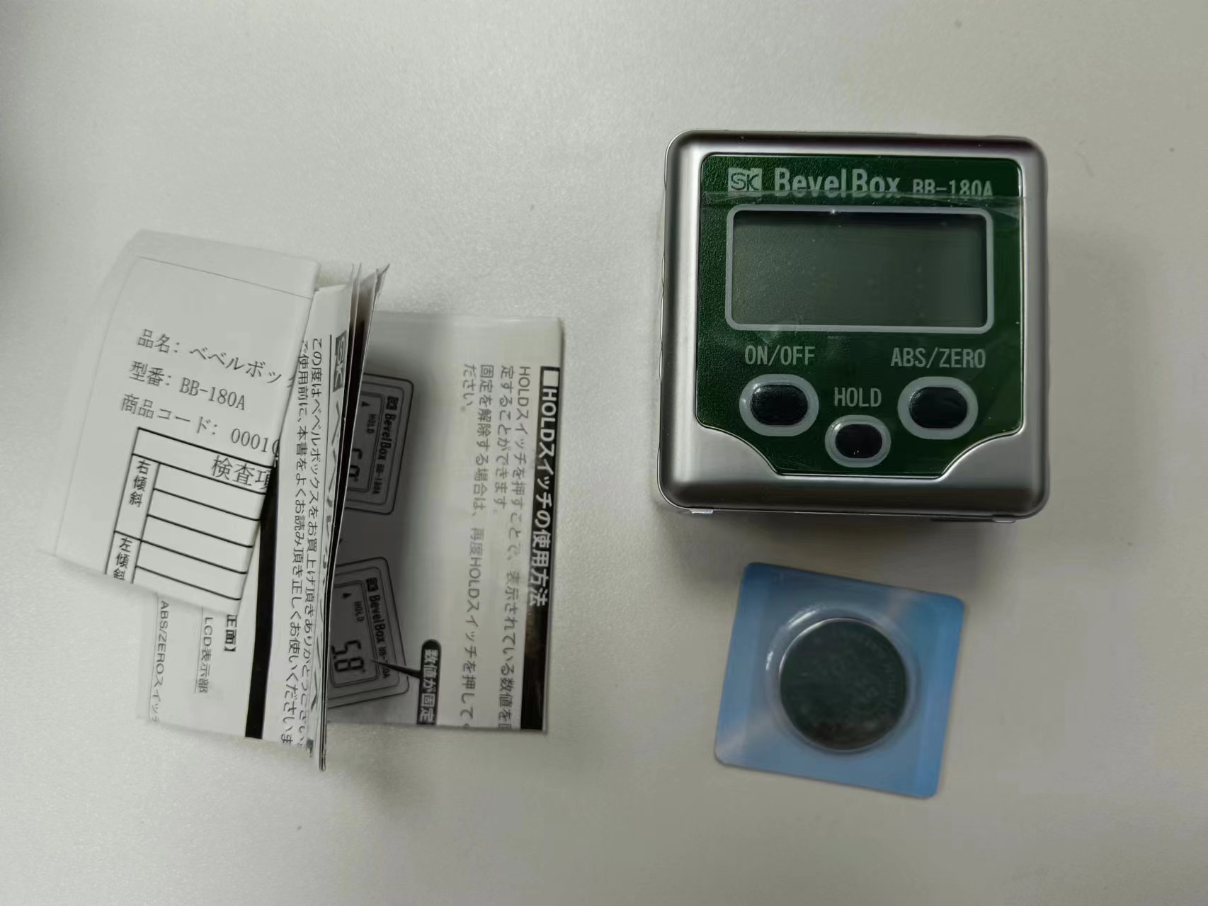 电商MRO供应链日本SK新泻精机角度规BB-180A