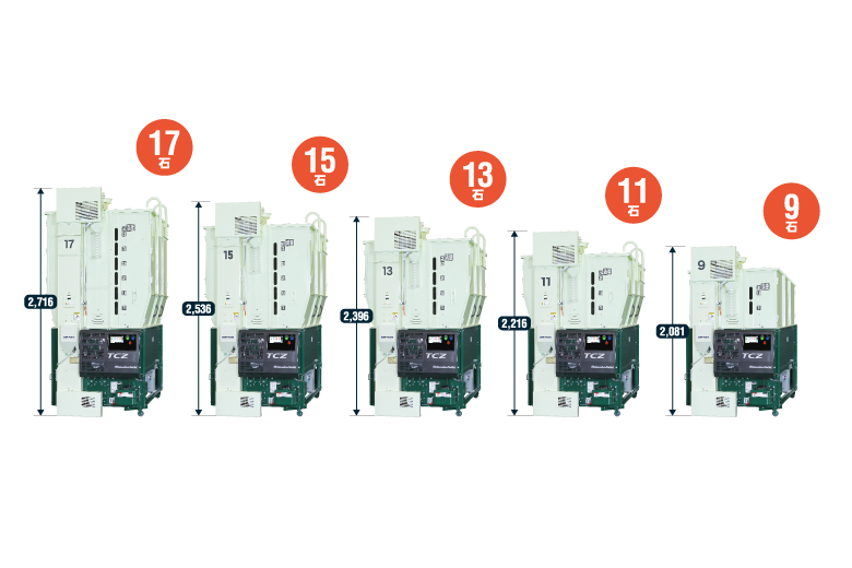 日本Shizuoka Seiki静冈制机谷物干燥机(热风型)TCZ-GS9