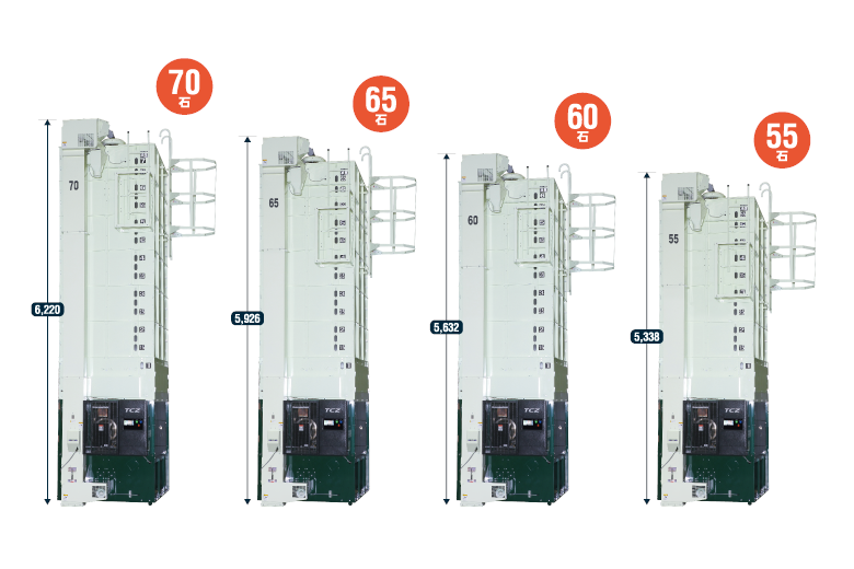 日本Shizuoka Seiki静冈制机谷物干燥机（远红外型）TCZ-ELL70DV