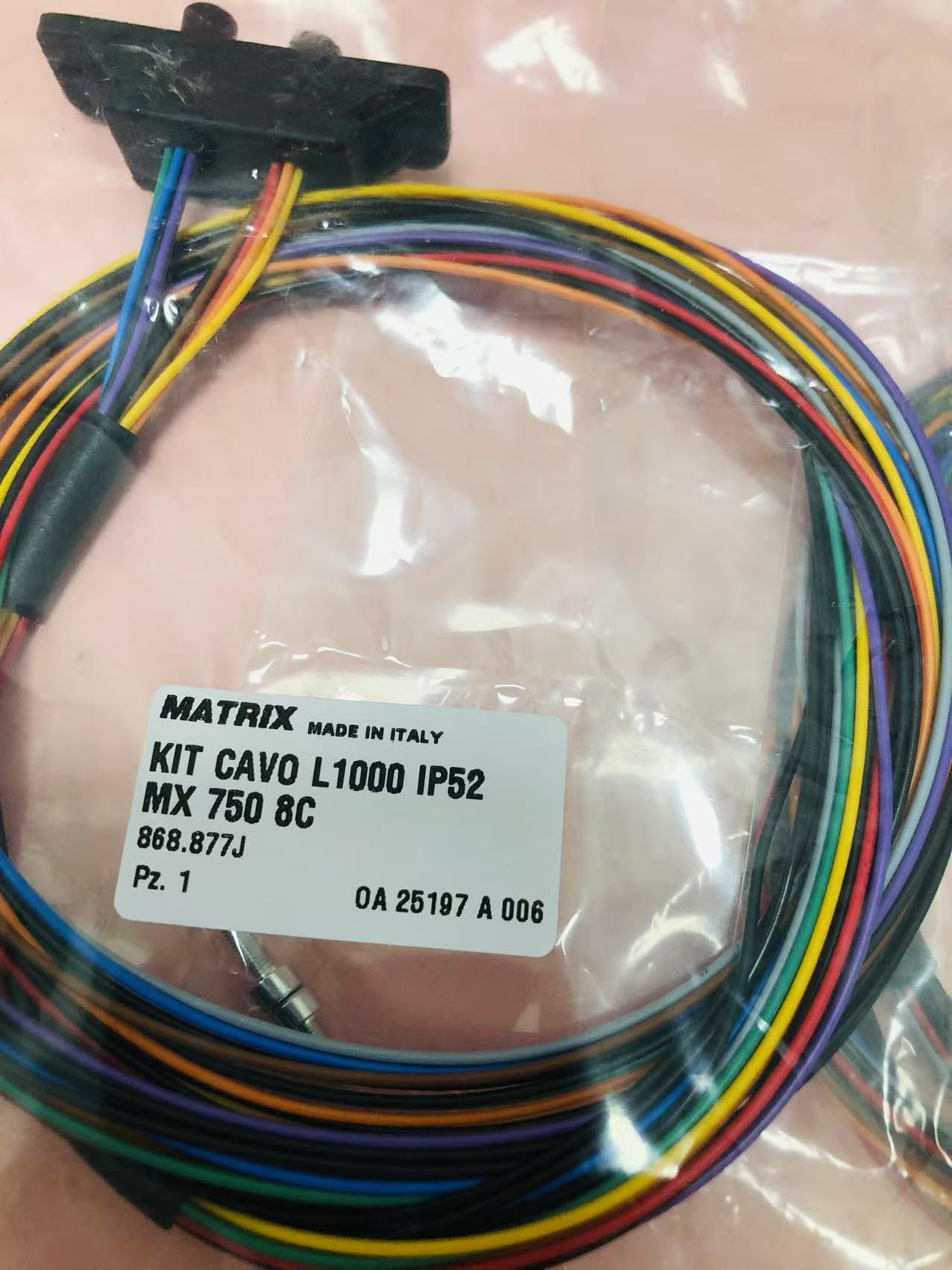 电商MRO供应链推荐意大利MATRIX   连接线   868.877J