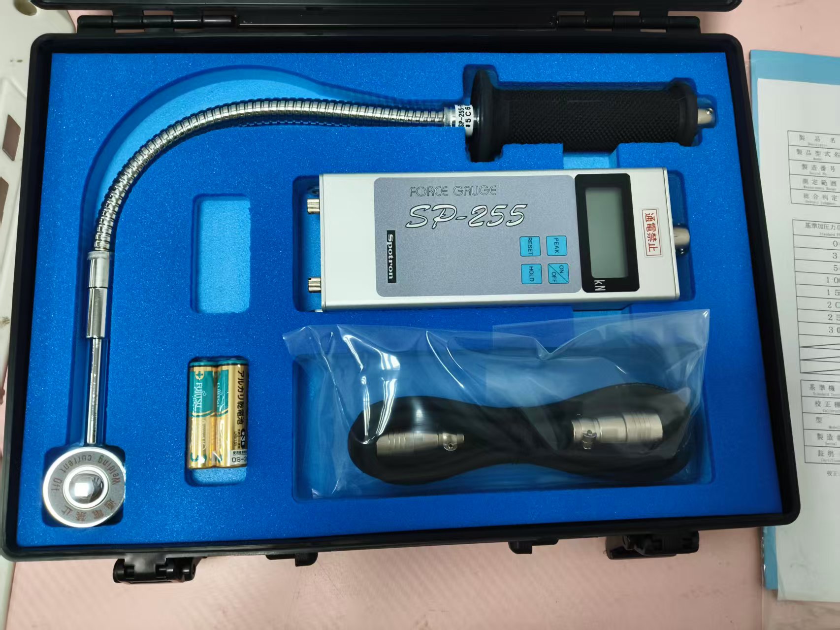 电商MRO供应链推荐日本SPOTRON 狮宝龙   数字式压力计   SP-255-F30KN