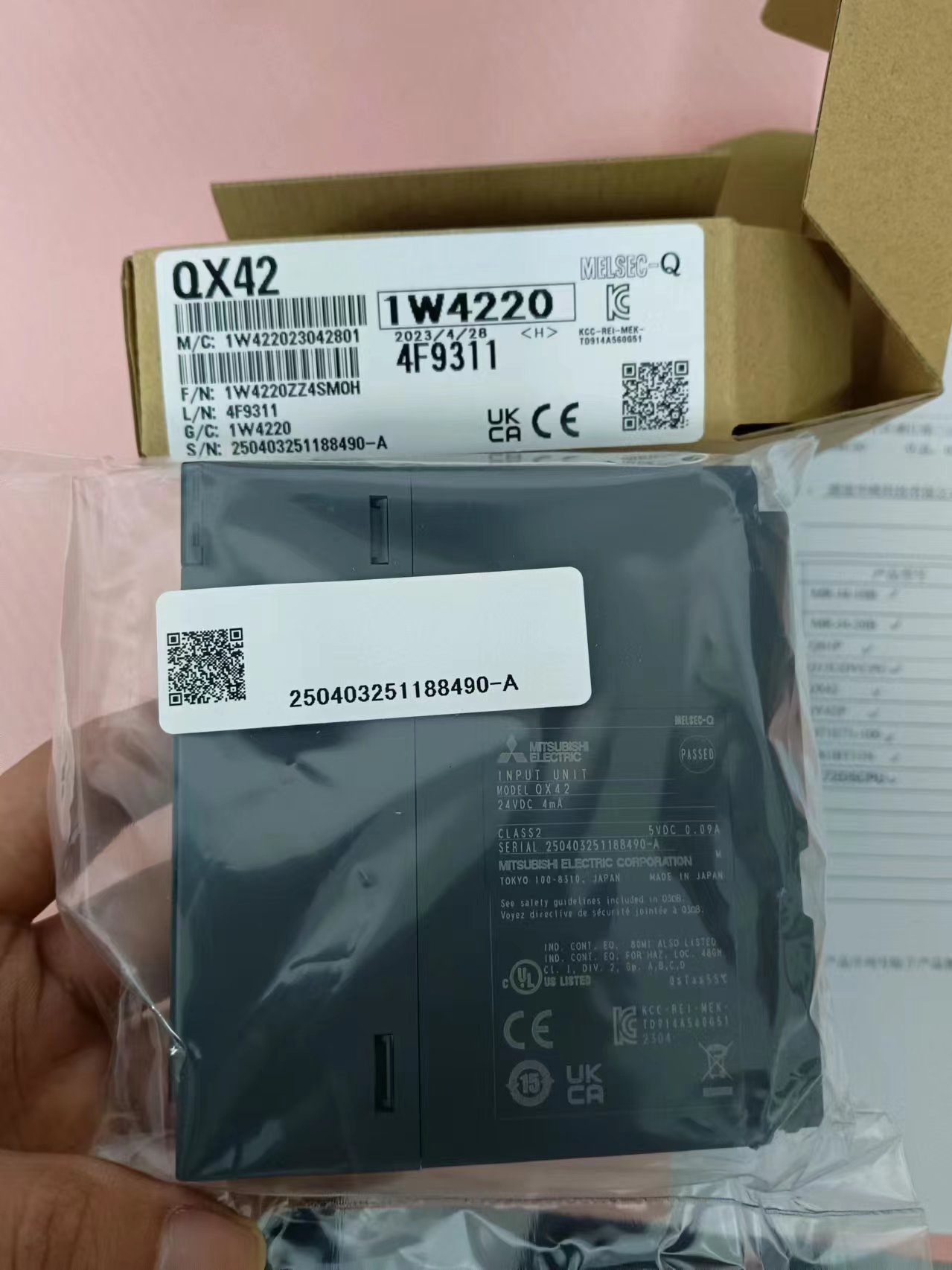 电商MRO供应链日本三菱电机PLC模块QX42