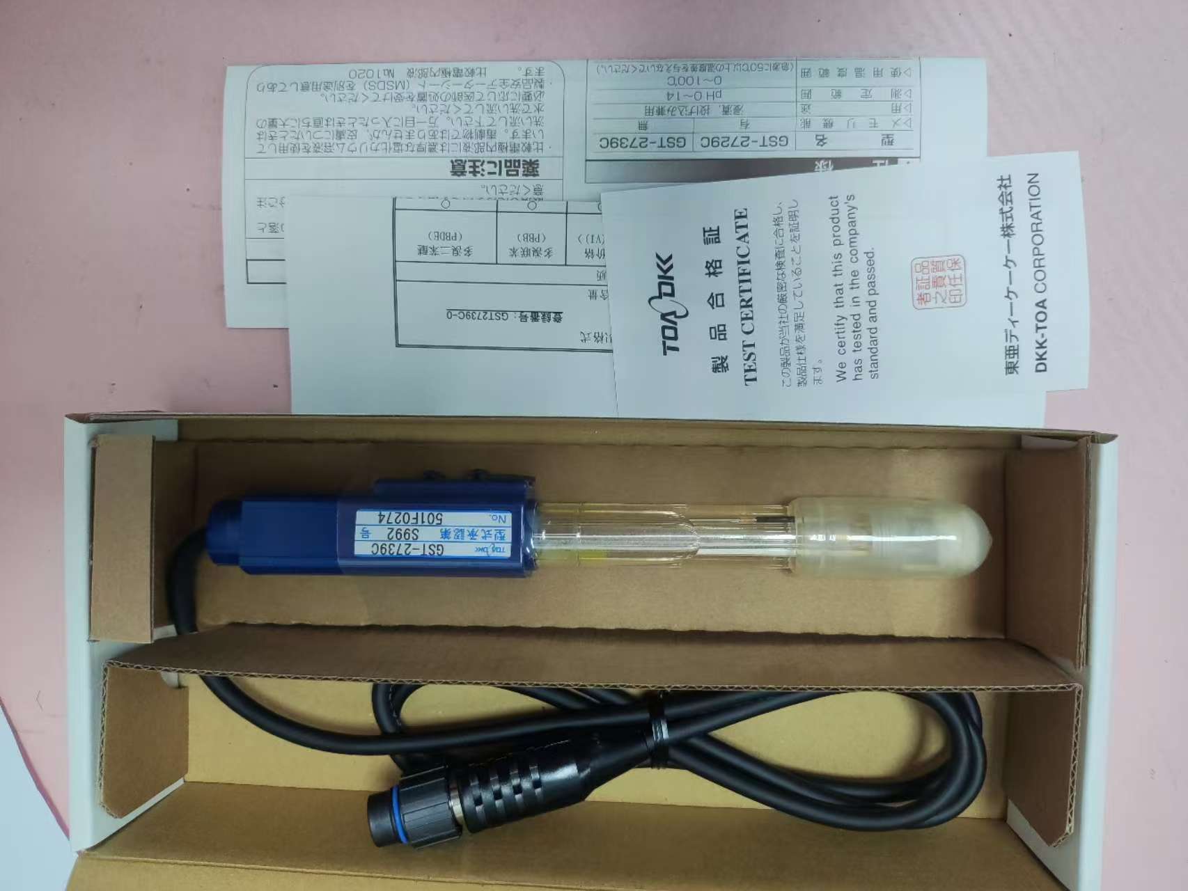 电商MRO供应链日本DKK 东亚电波   电极   GST-2739C技术解析