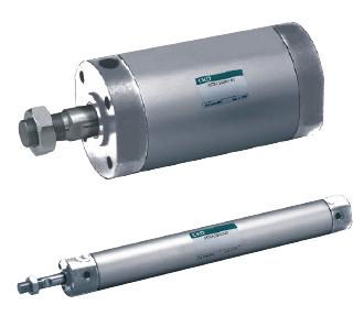 日本CKD喜开理 普通型气缸  圆形紧凑气缸SCM-M