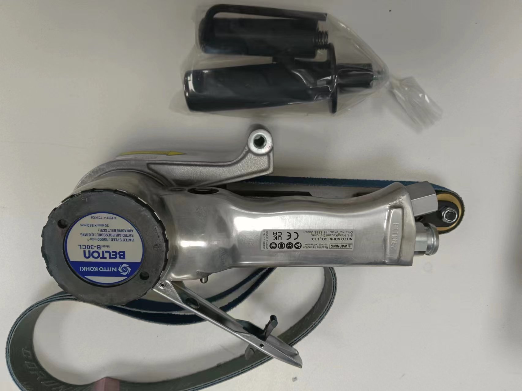 电商MRO供应链日本NITTO KOHKI日东工器气动砂带机B-30CL